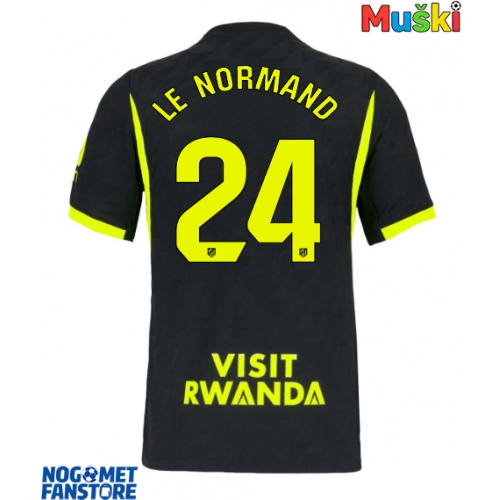 Atletico Madrid Robin Le Normand #24 Gostujuci Dres 2026-27 Kratak Rukav